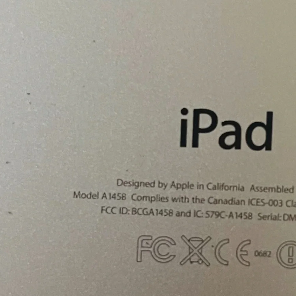 iPad A1458